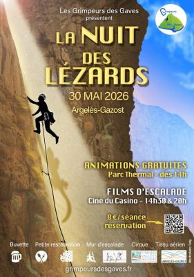 La 4e Nuit des Lézars arrive ce 30 Mai à Argeles-Gazost !